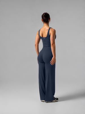Seamless Longline Sculpt Vest - Navy
