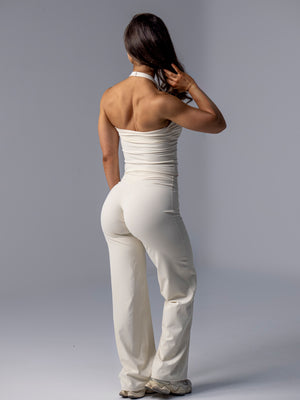 Seamless Straight Leg Leggings - Vanilla