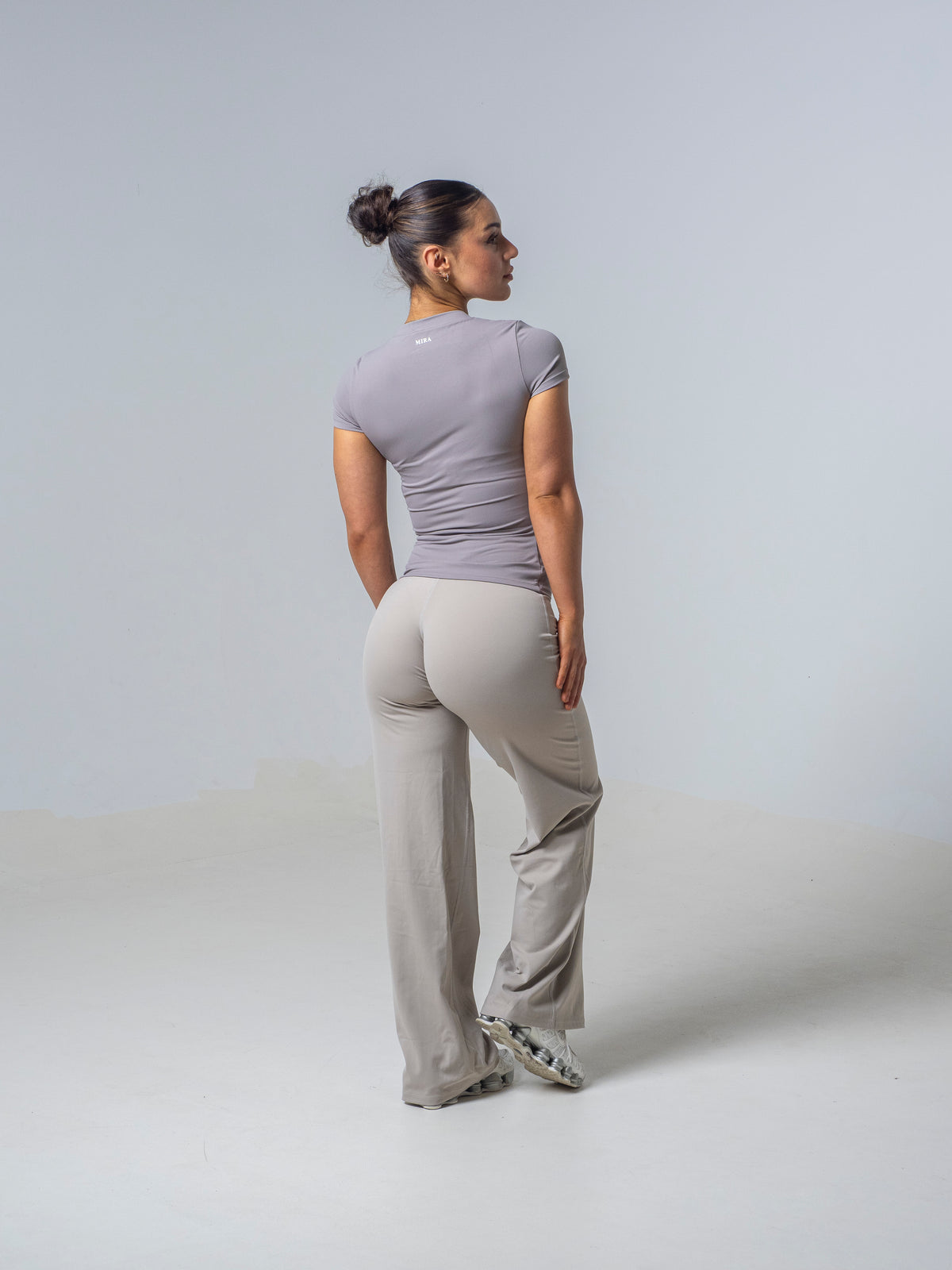 Seamless Straight Leg Leggings - Sand