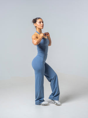Seamless Halter Top - Steel