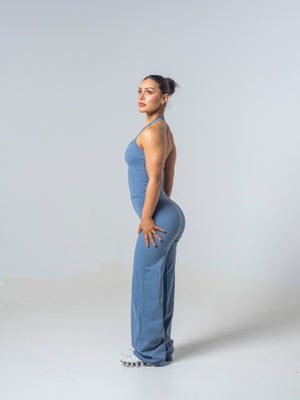 Seamless Straight Leg Leggings - Steel