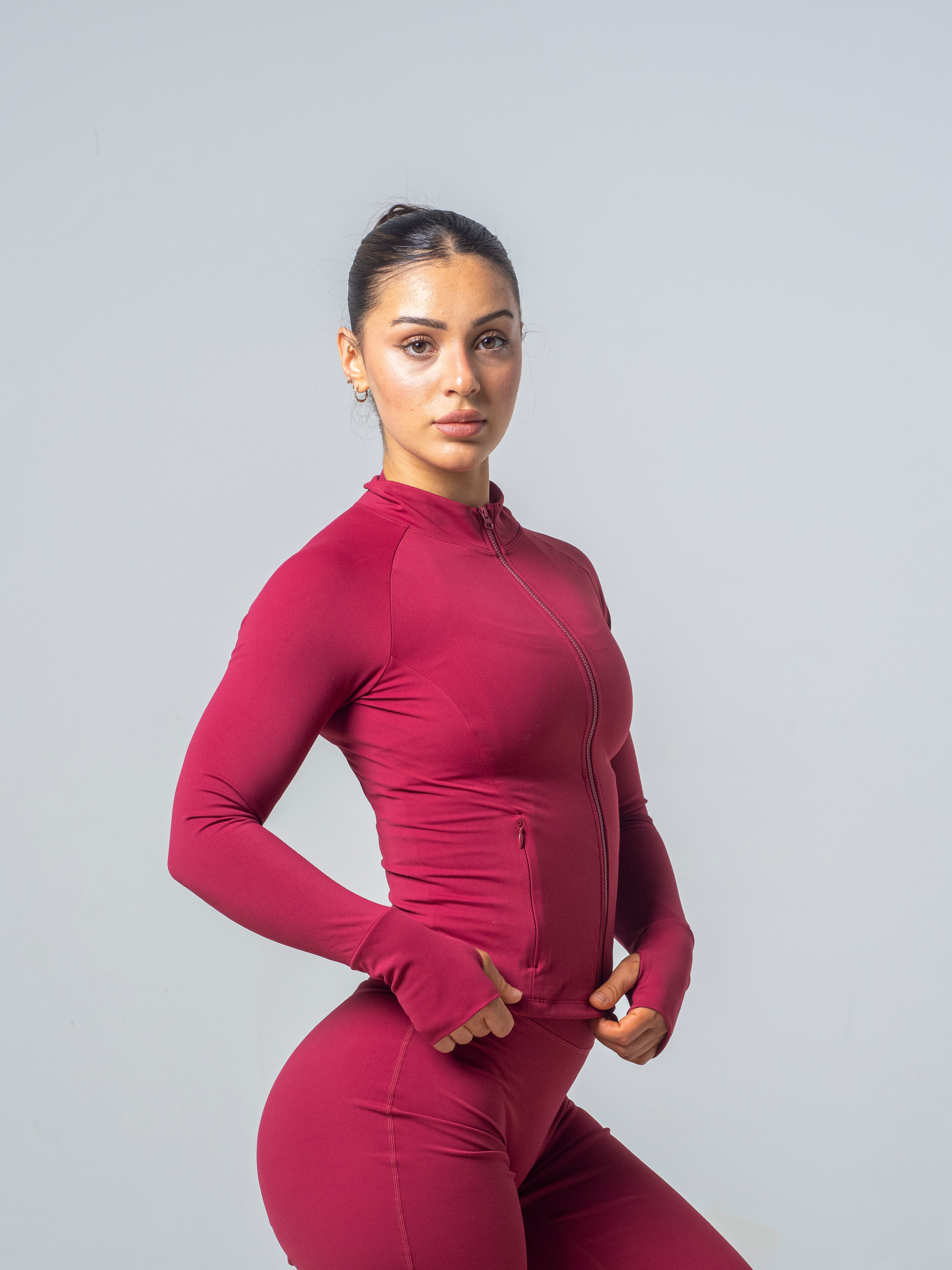 Seamless BBL Jacket - Cherry