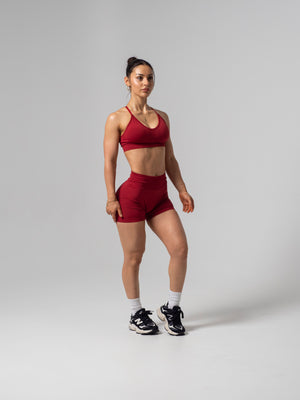 Accentuate Support Sports Bra - Burgundy