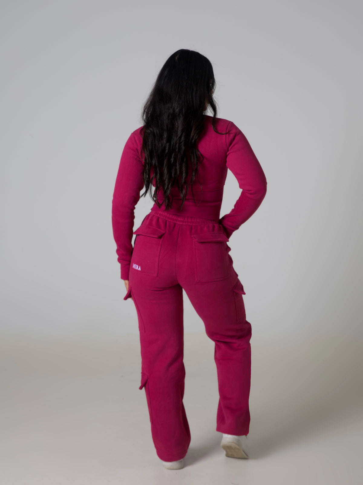 Contour Sculpt Zip Jacket - Berry