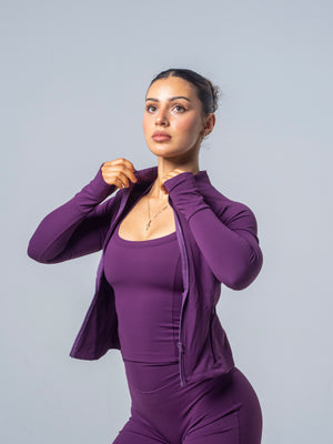 Seamless BBL Jacket - Plum