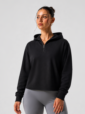 Essential Zip Up Hoodie - Midnight