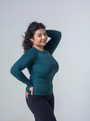 Compression Long Sleeve - Pine