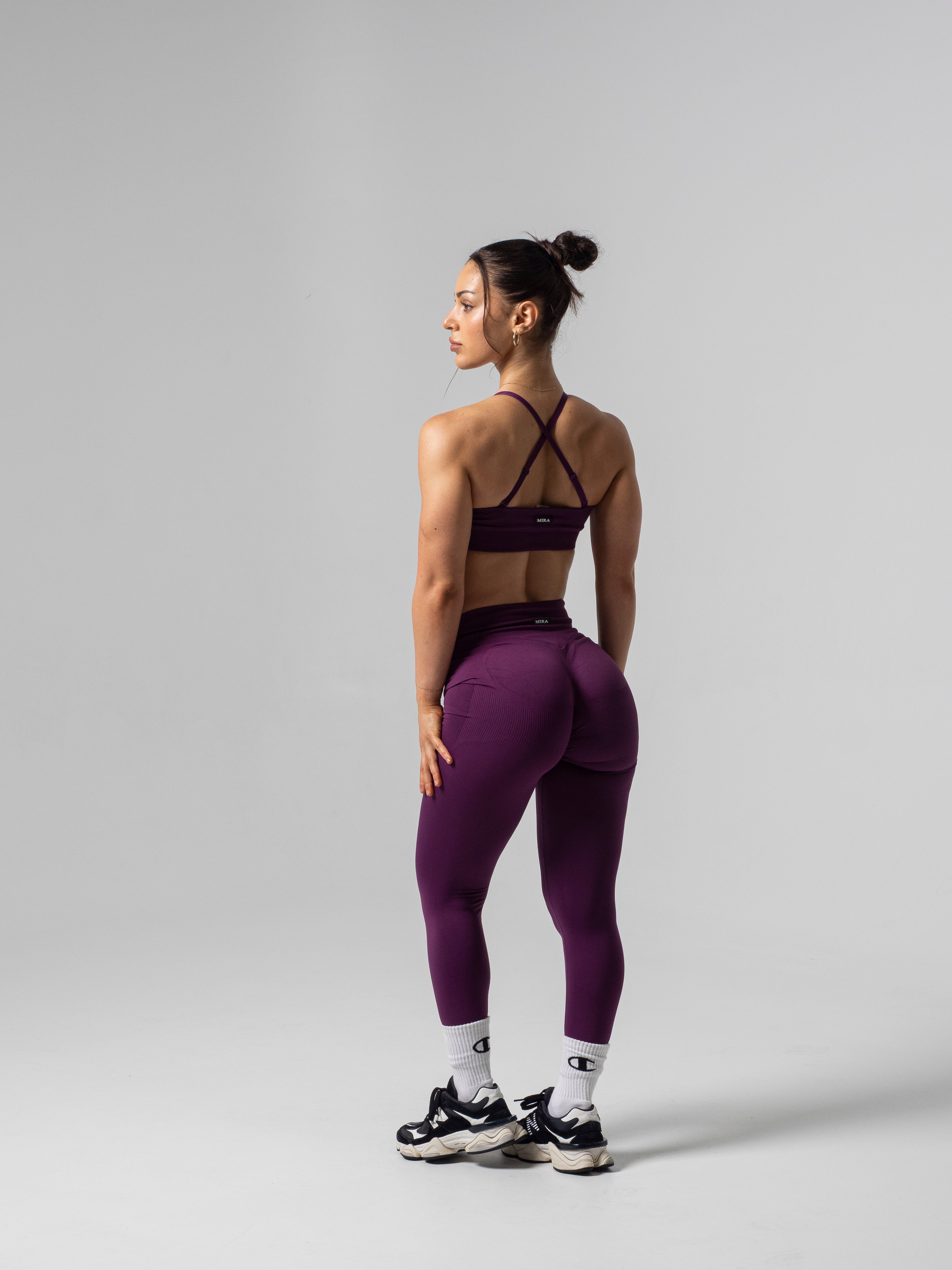 Accentuate Support Sports Bra - Grape