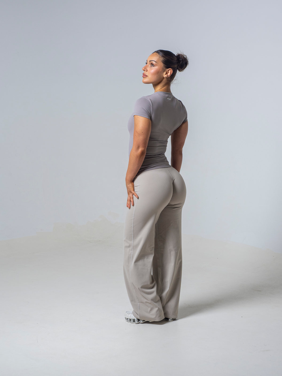 Seamless Straight Leg Leggings - Sand