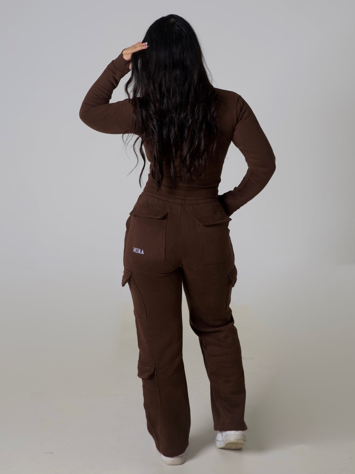 Contour Cargo Sweatpants - Espresso