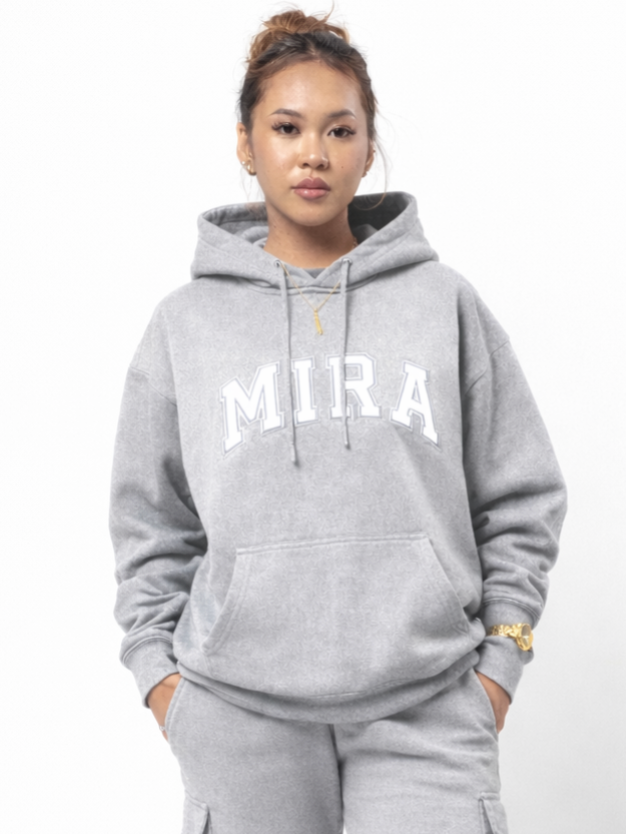 Staple Hoodie- Marl Grey