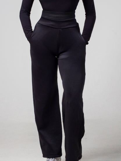 Aura Wide Leg Pant - Midnight