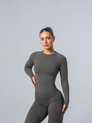 Seamless Full Sleeve Top - Matcha