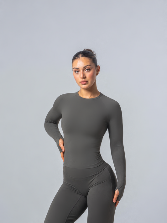 Seamless Full Sleeve Top - Matcha