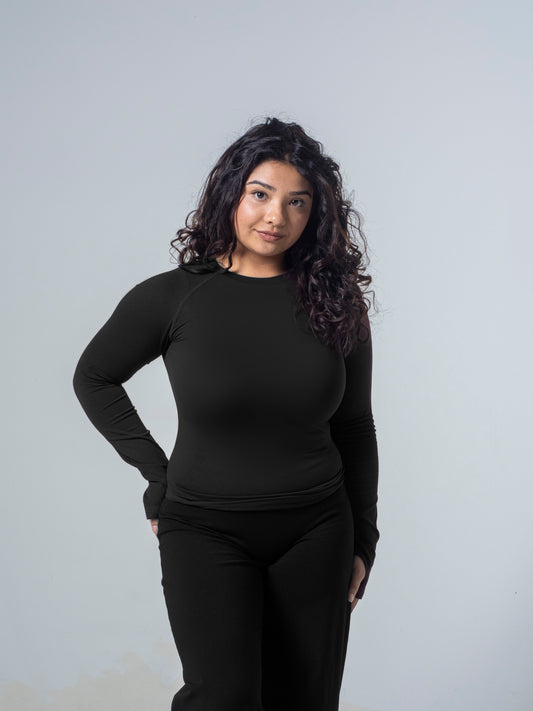 Compression Long Sleeve - Midnight