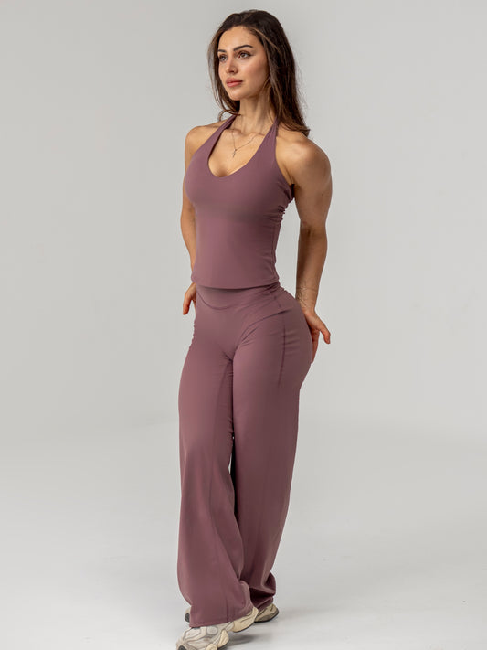 Seamless Straight Leg Leggings - Umber