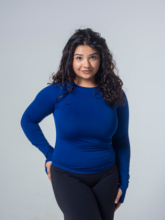 Compression Long Sleeve - Electric