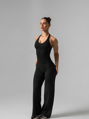 Seamless Longline Racer Vest - Midnight