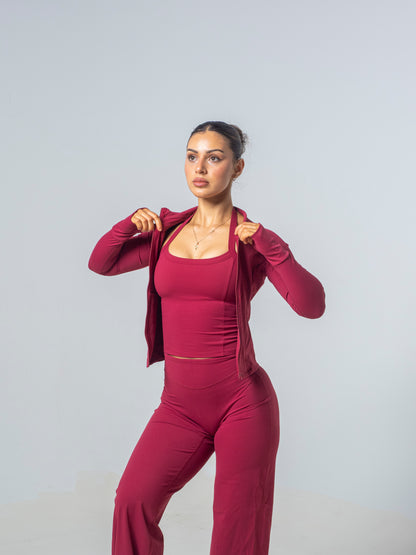Seamless BBL Jacket - Cherry