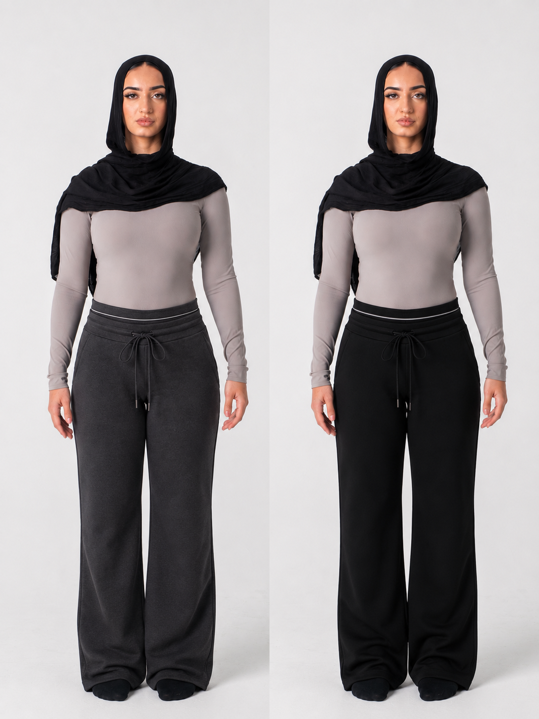 PRE ORDER Aura Wide Leg Pant - Slate