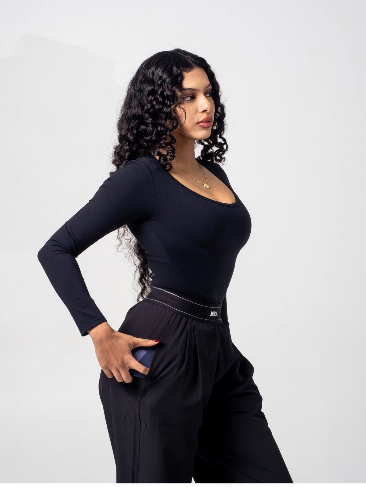 AURA Parachute Wide Legs - Midnight