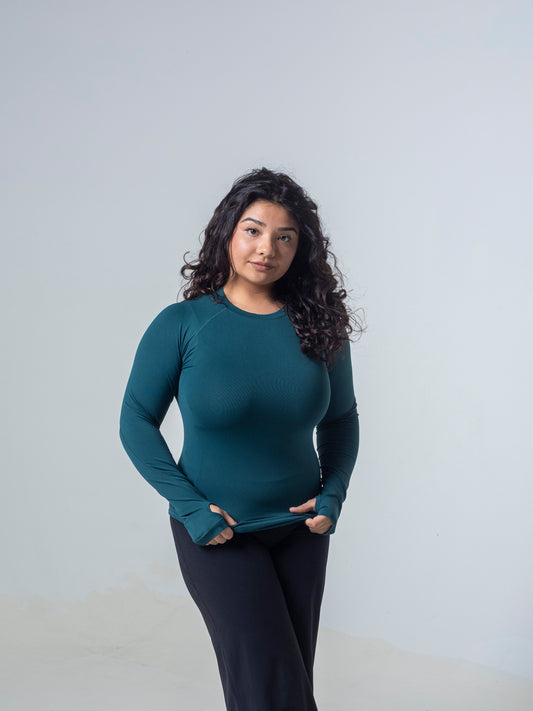 Compression Long Sleeve - Pine