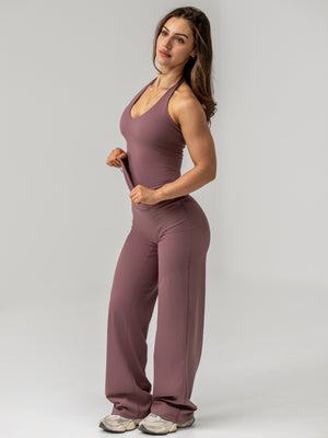 Seamless Straight Leg Leggings - Umber