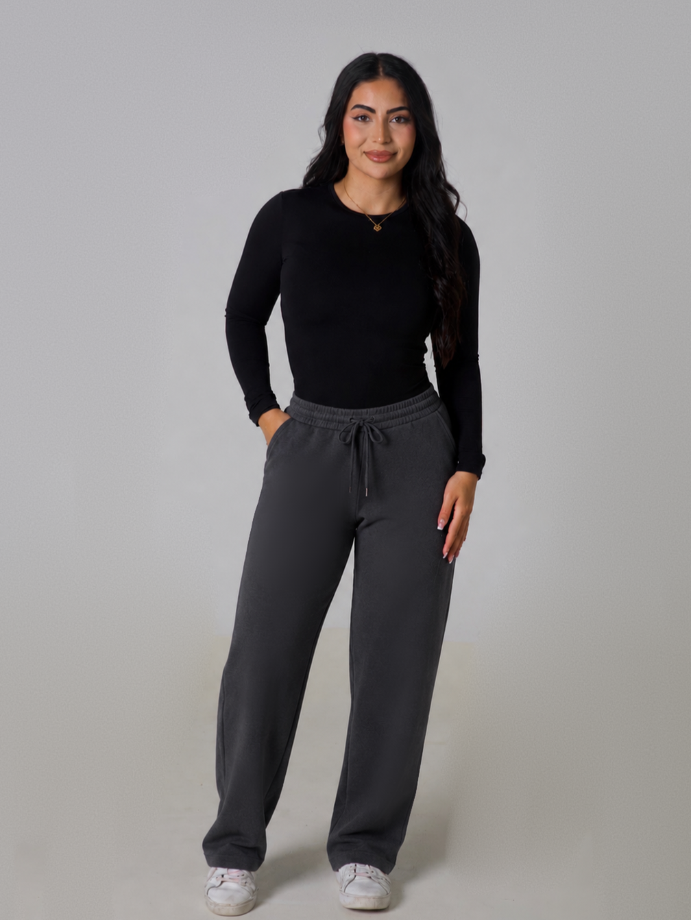Contour Essential Sweatpants - Charcoal