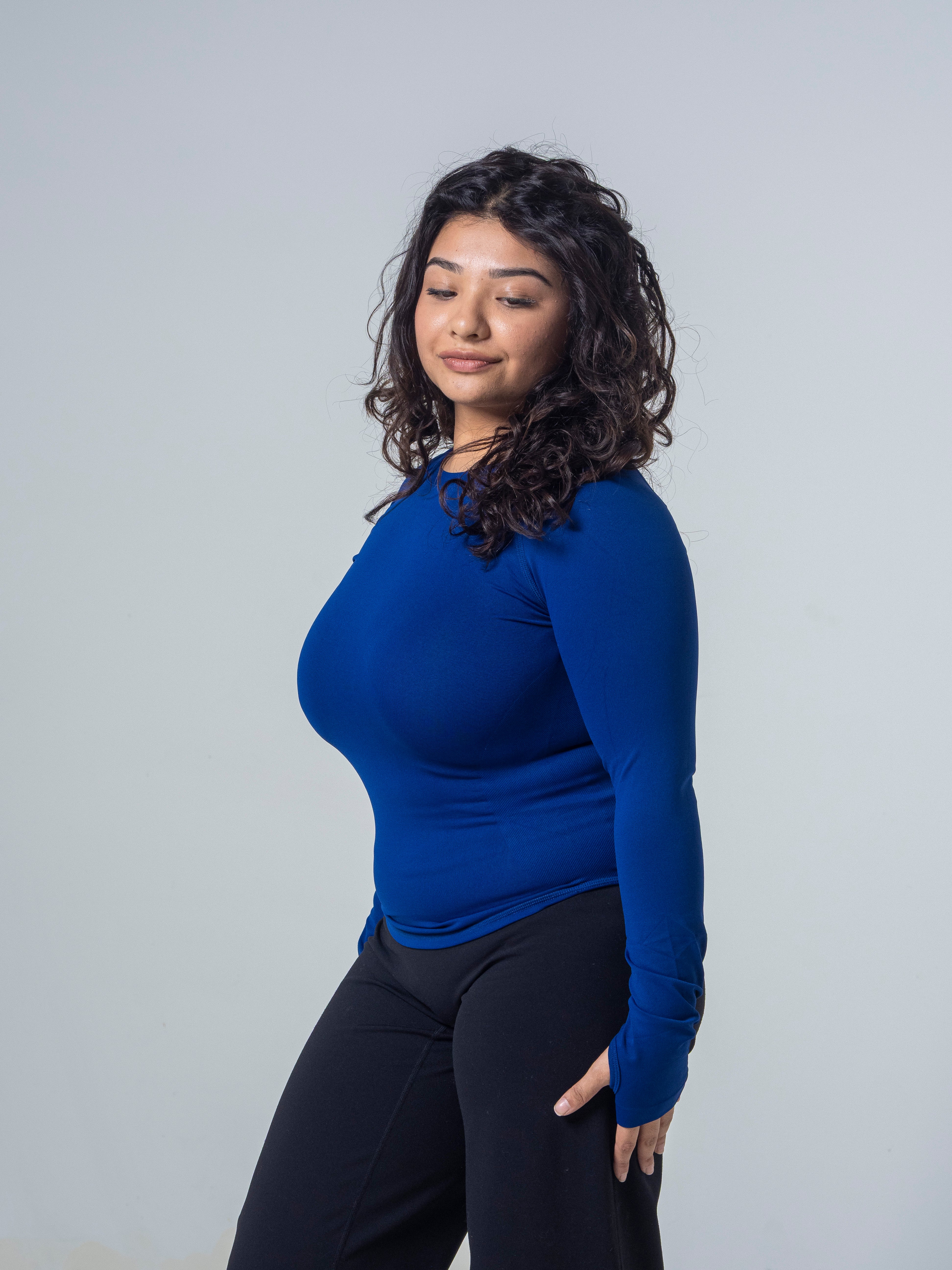 Compression Long Sleeve - Electric