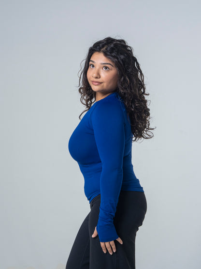 Compression Long Sleeve - Electric