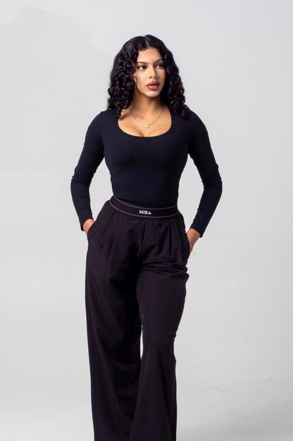 AURA Parachute Wide Legs - Midnight